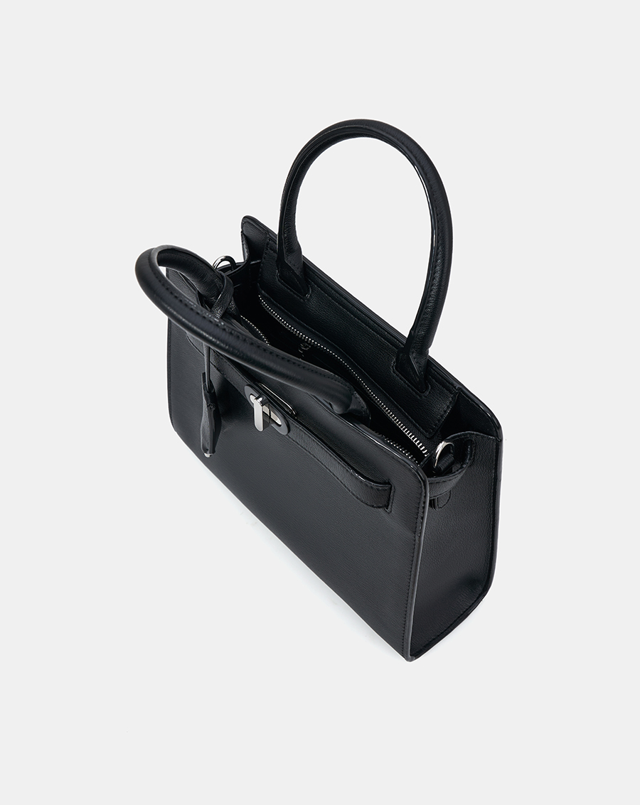 Túi Xách Trung Trang Trí Charm Và Khóa - Image 8