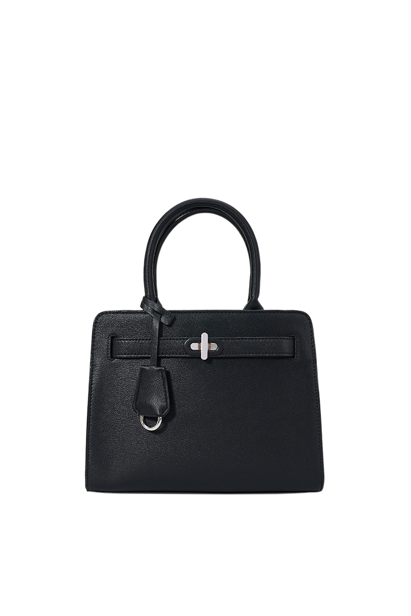 Túi Xách Trung Trang Trí Charm Và Khóa - Image 9