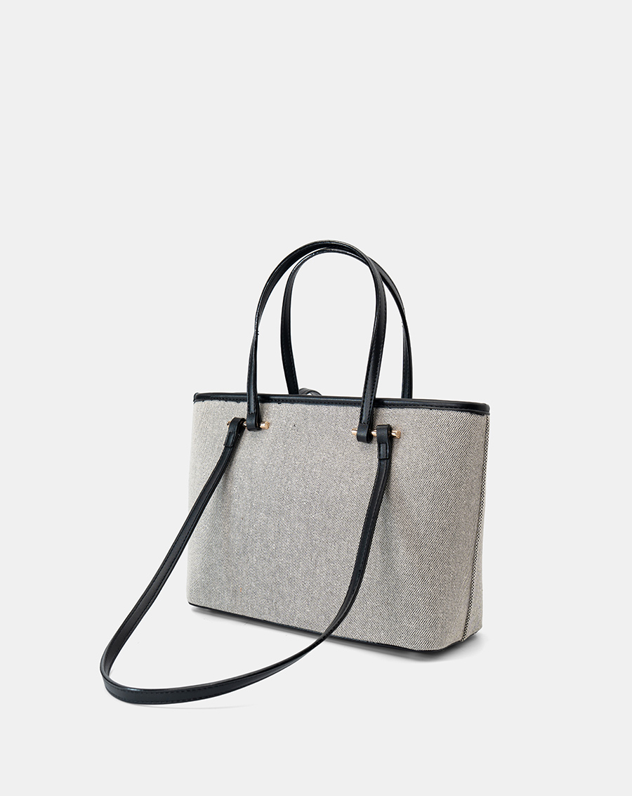 Túi Xách Trung Tote Bag Double-Handle Trang Trí Charm Juno - Image 7