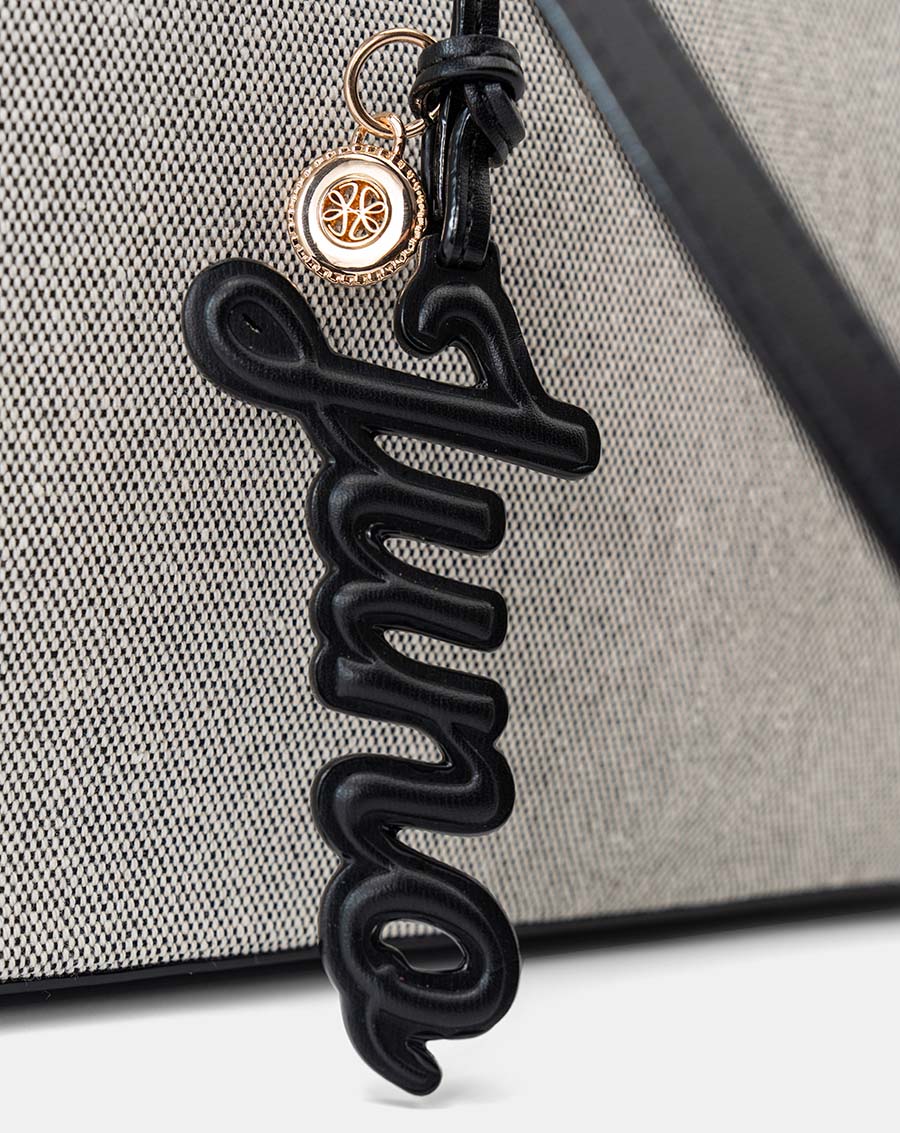 Túi Xách Trung Tote Bag Double-Handle Trang Trí Charm Juno - Image 4