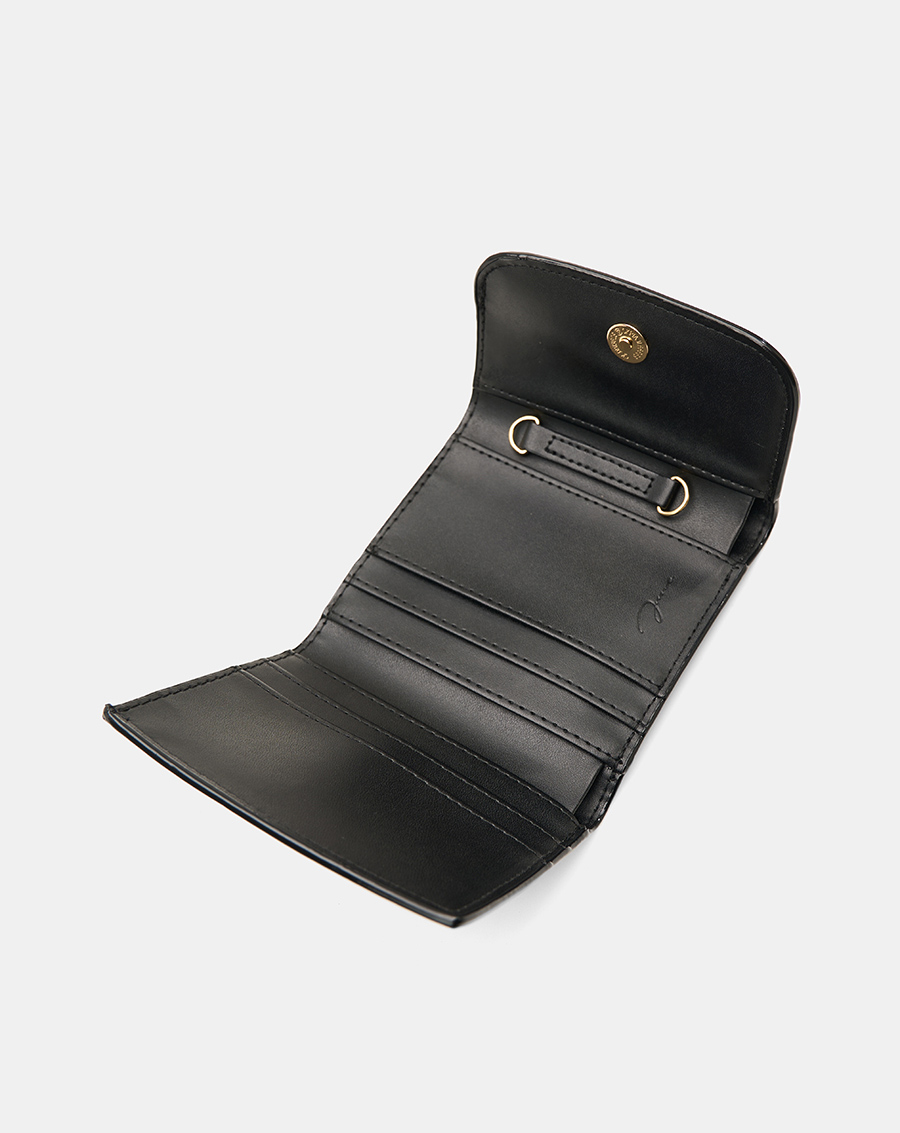 Ví Ngắn Nắp Gập Có Dây Đeo - Image 8