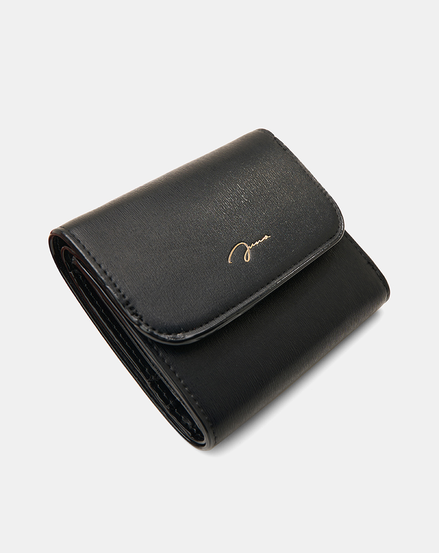 Ví Ngắn Nắp Gập Có Dây Đeo - Image 4