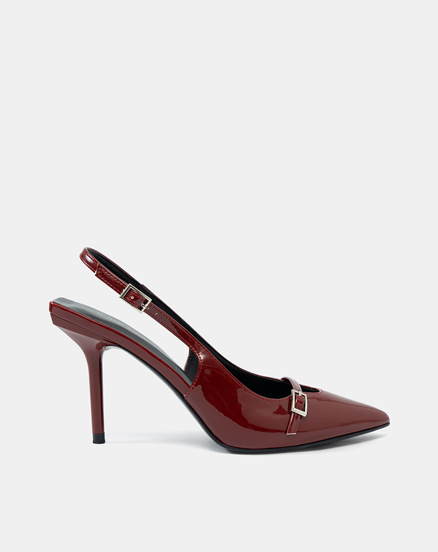 Giày Cao Gót Slingback Gót Nhọn - Image 1