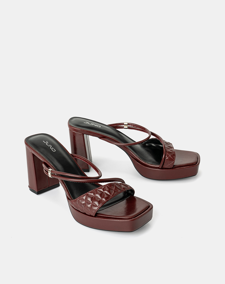 Giày Sandal Đế Đúp Quai Chần Bông - Image 7