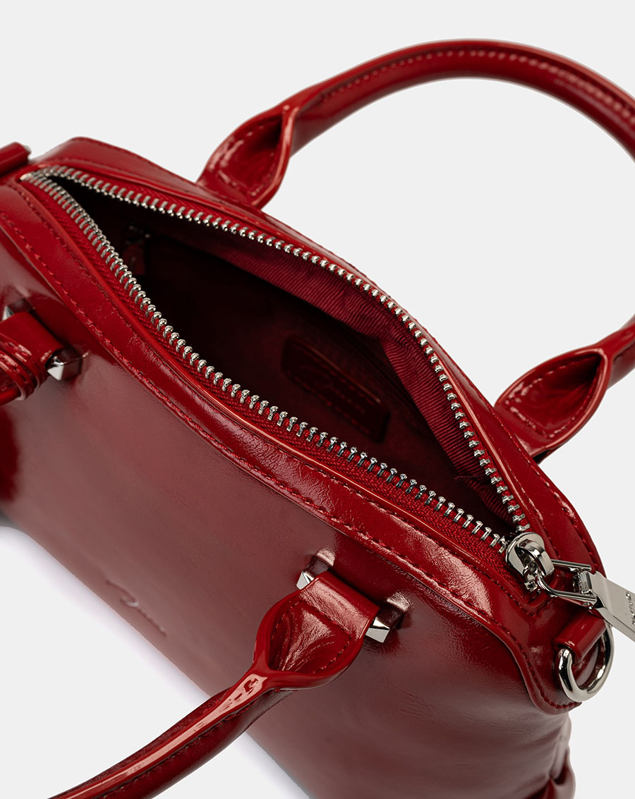 Túi Xách Nhỏ Top Handle Phối Charm - Image 8