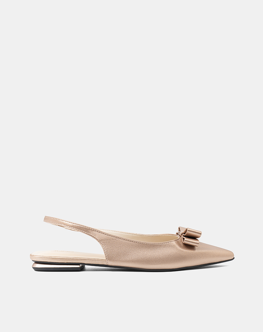 Giày Búp Bê Phối Nơ - Image 1