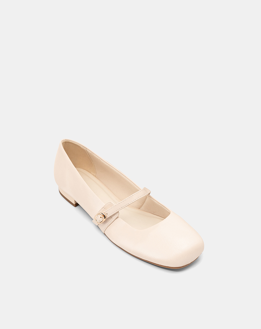 Giày Búp Bê Mũi Vuông Quai Mary Jane - Image 6