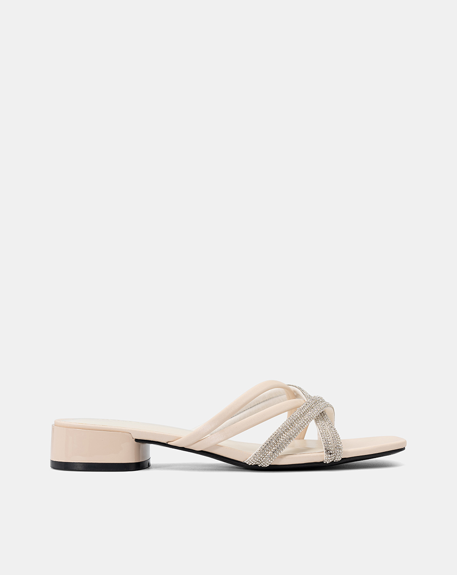 Giày Sandal Dây Rút Phối Dây Đá Trang Trí