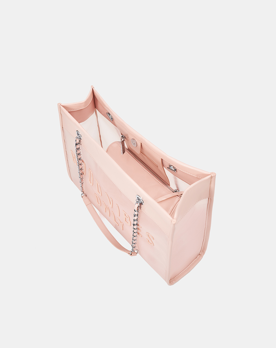 Túi Xách Lớn Tote Bag Phối Lưới Xuyên Thấu - Image 8