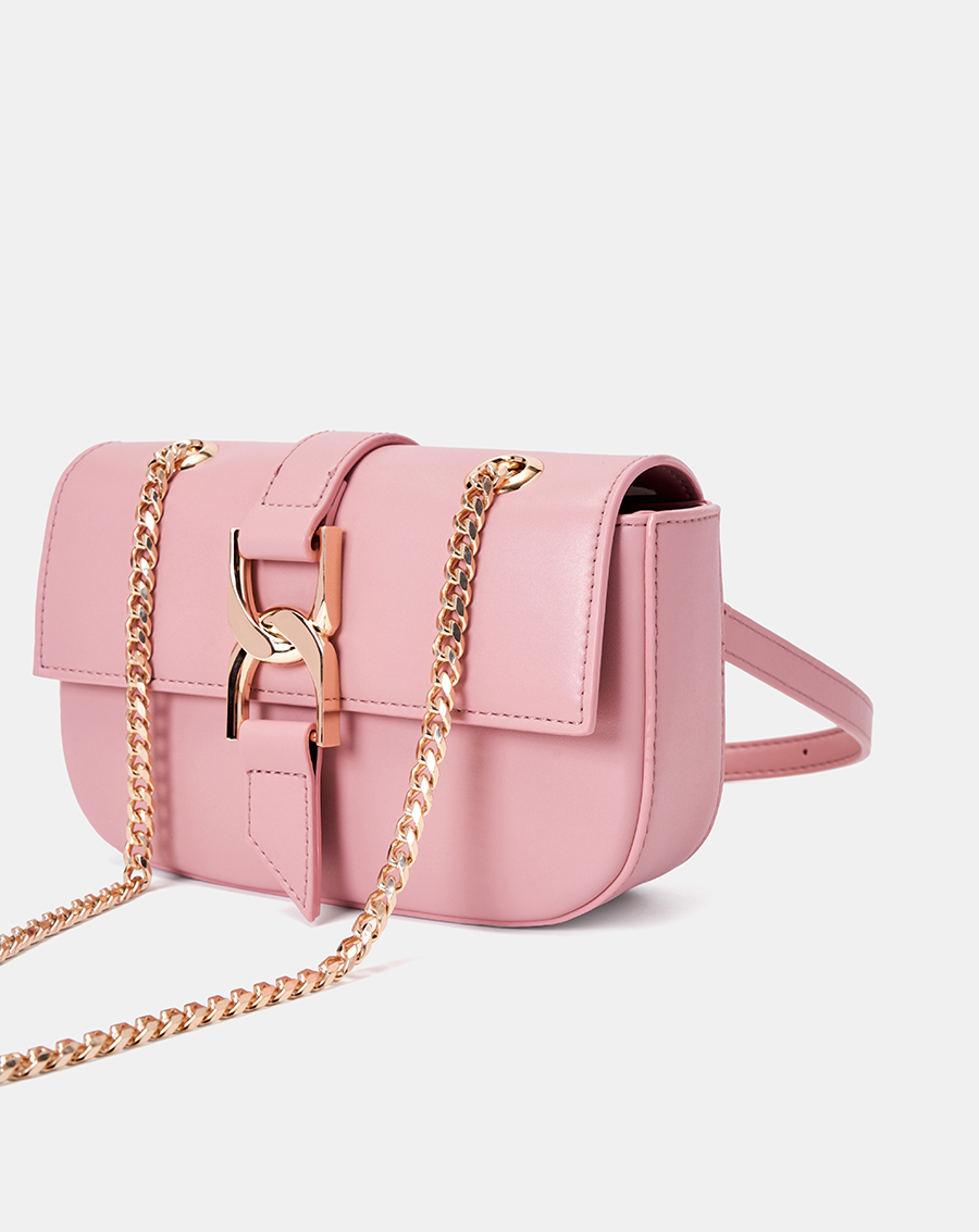 Túi Xách Nhỏ Đeo Chéo Trang Trí Khóa Luxe - Image 5