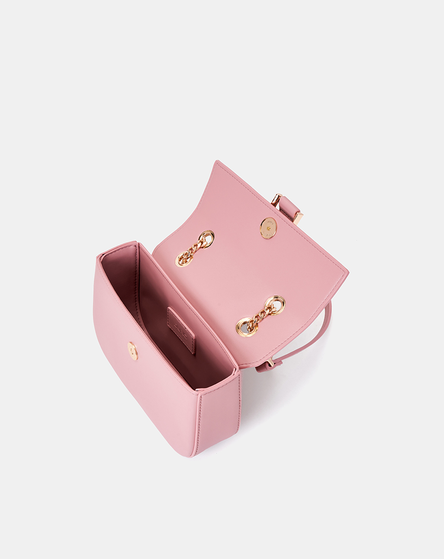 Túi Xách Nhỏ Đeo Chéo Trang Trí Khóa Luxe - Image 8