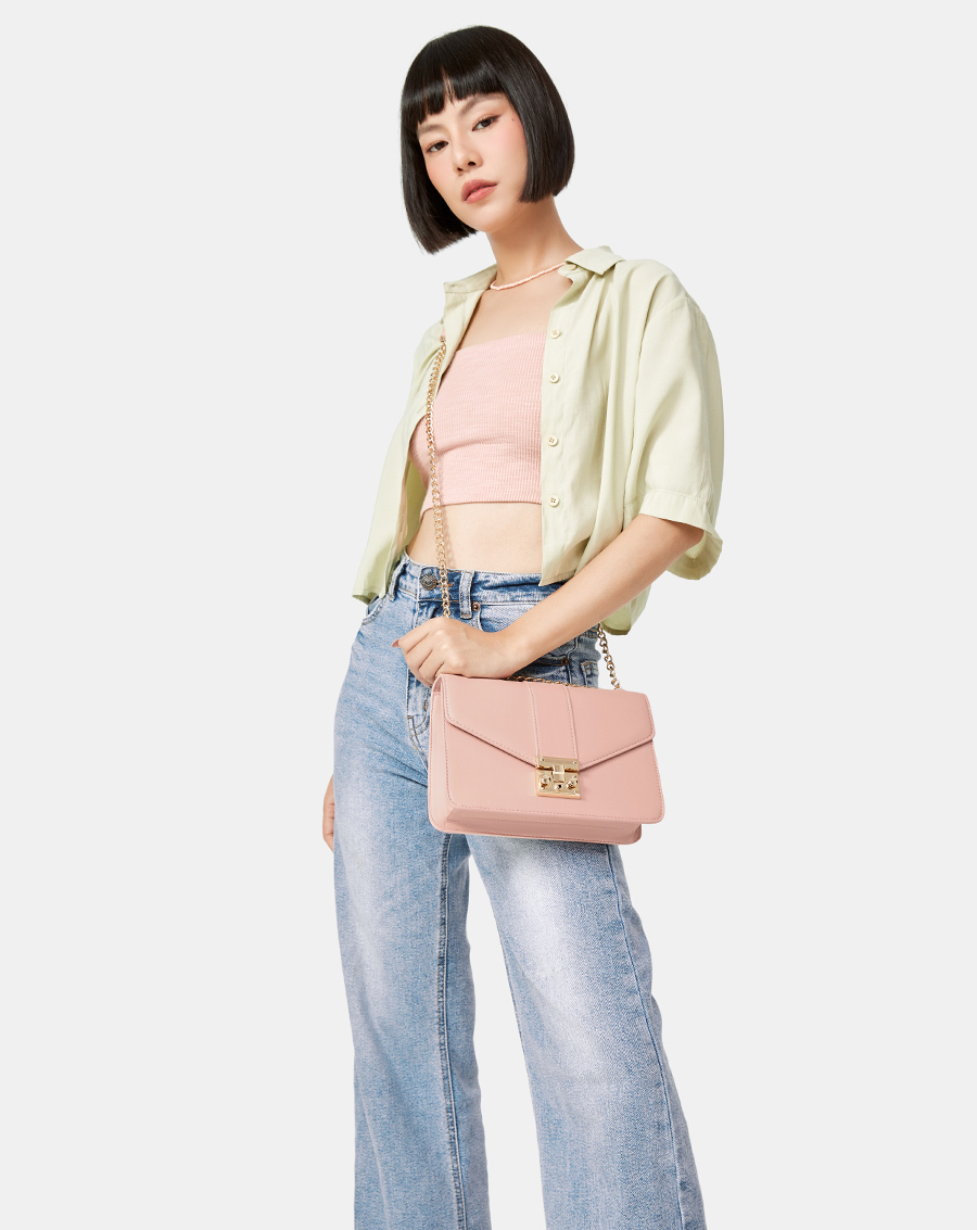 Túi Xách Nhỏ Buckle Khoá Trang Trí - Image 3