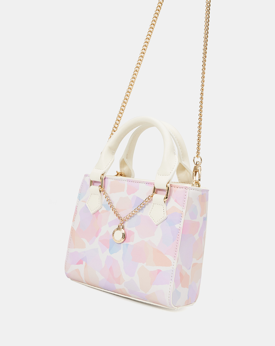 Túi form vuông dây xích trang trí - Image 4