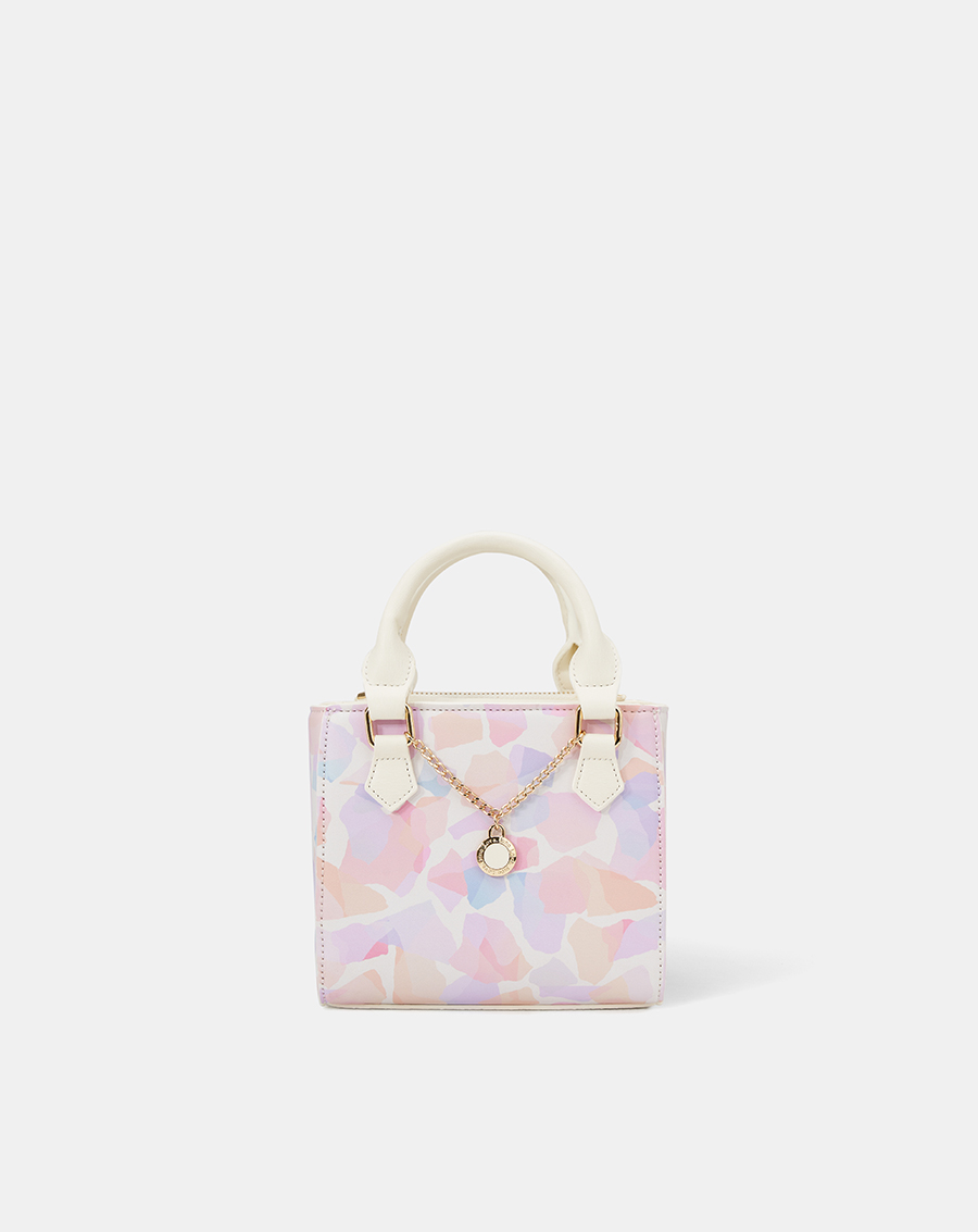 Túi form vuông dây xích trang trí - Image 1