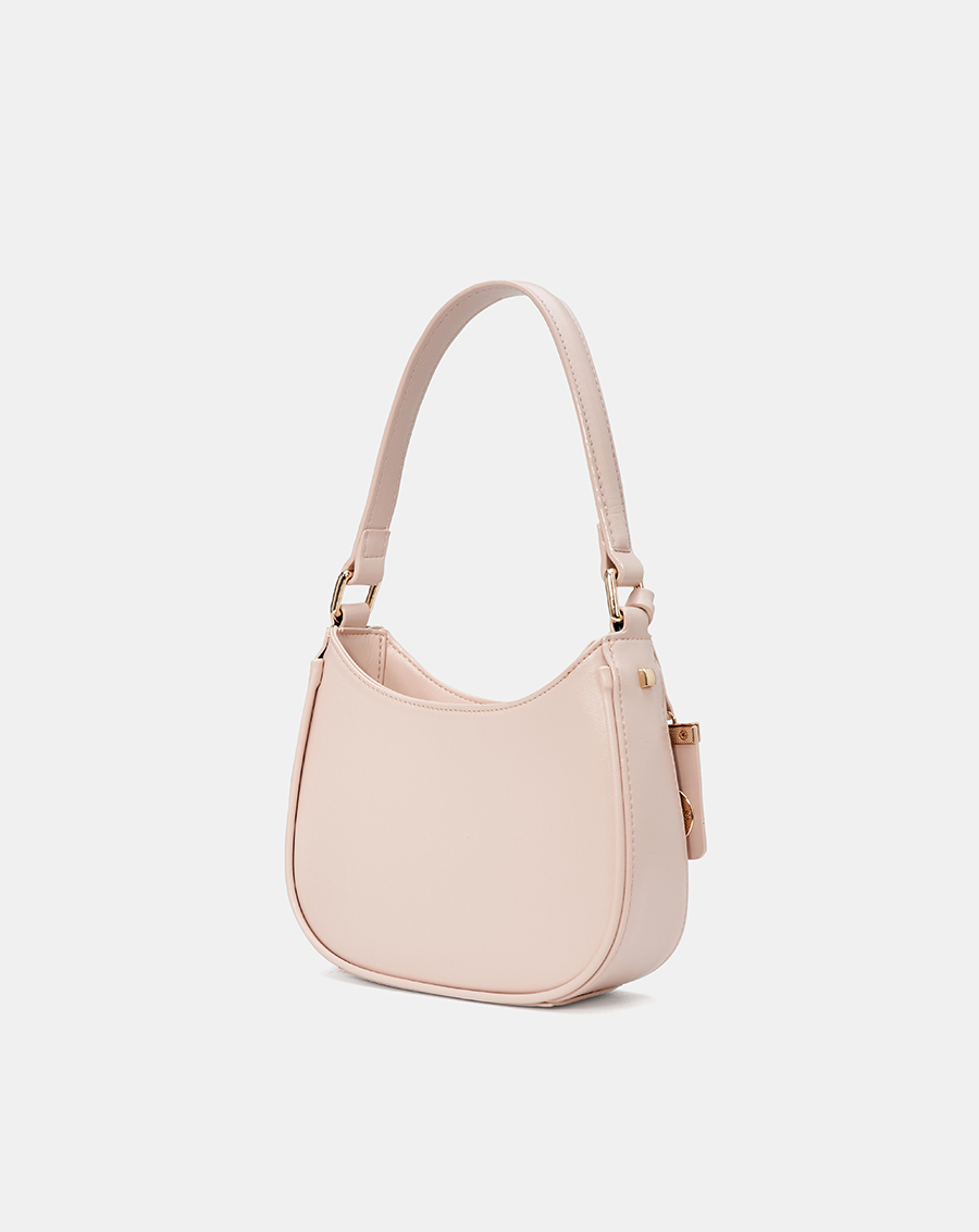 Túi Xách Nhỏ Hobo Dập Hoạ Tiết Phối Charm - Image 7