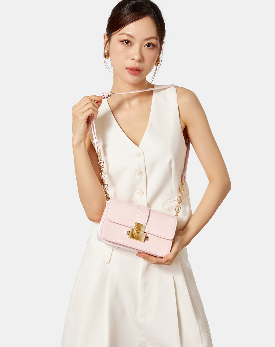 Túi Xách Nhỏ Đeo Chéo Khoá Bấm - Image 3