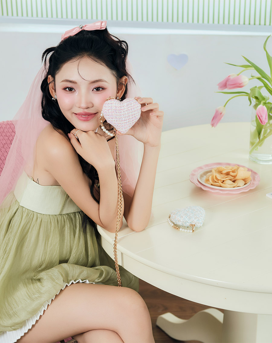 Túi Xách Nhỏ Mini Heart Shaped - Image 2