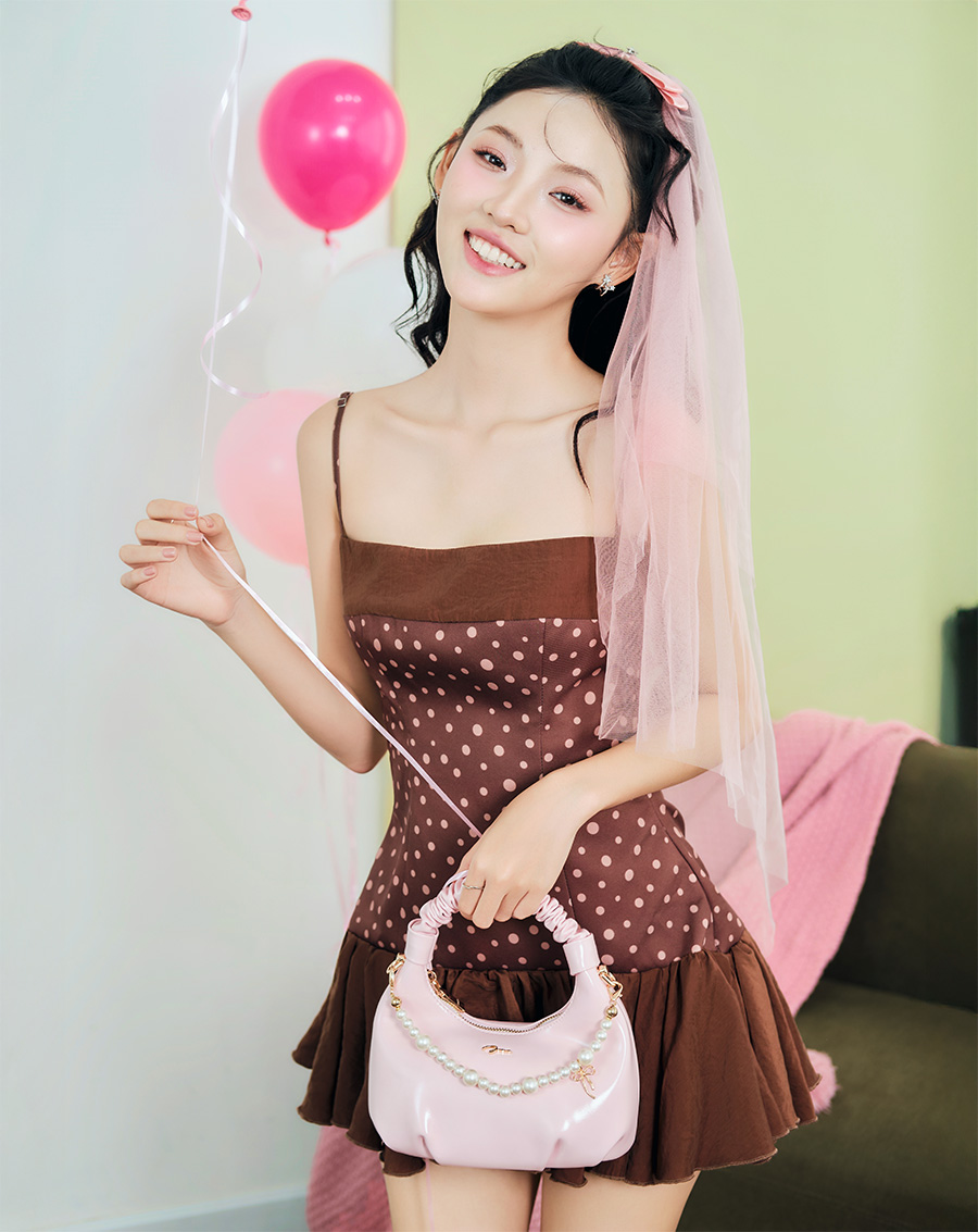 Túi Xách Nhỏ Sweetie Pearl Chain - Image 3