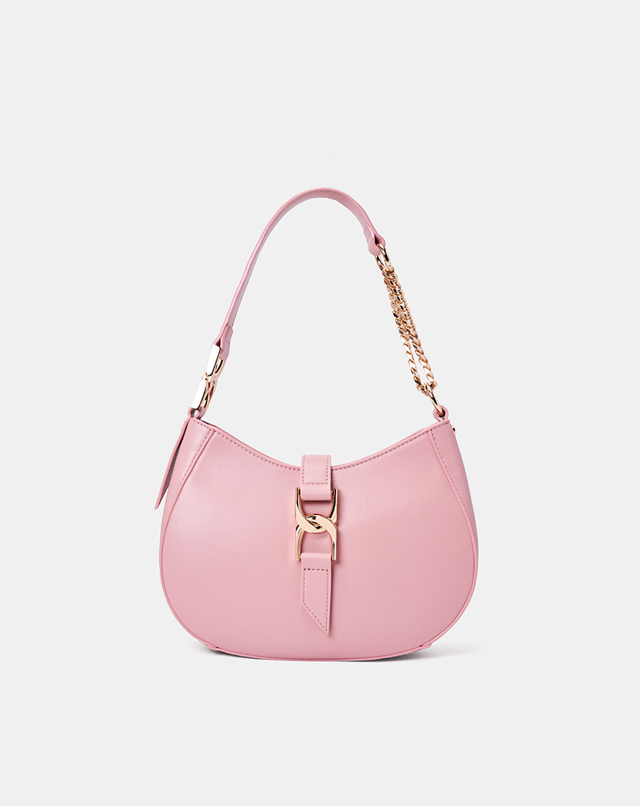 Túi Xách Trung Hobo Trang Trí Khóa Luxe - Image 1