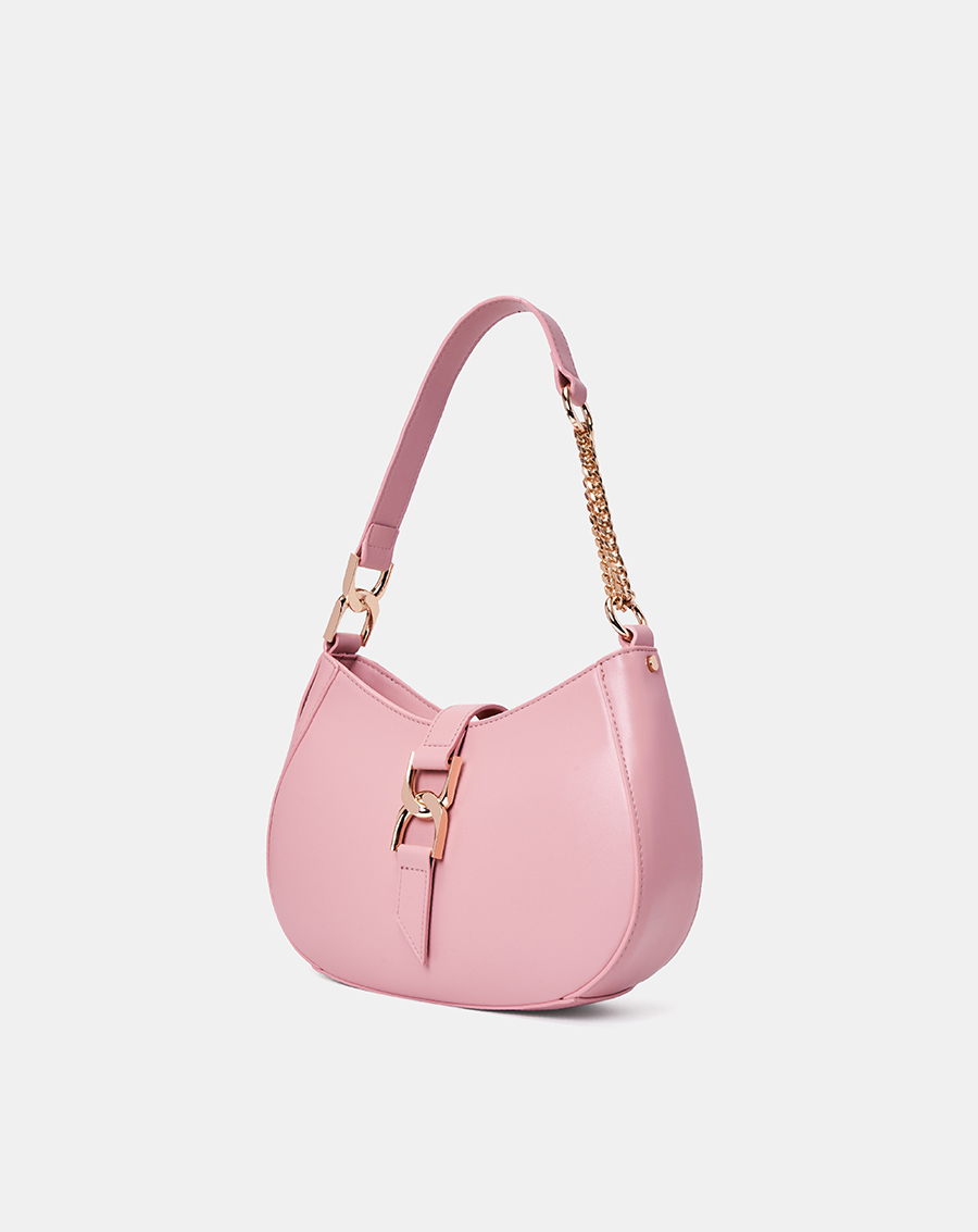 Túi Xách Trung Hobo Trang Trí Khóa Luxe - Image 6