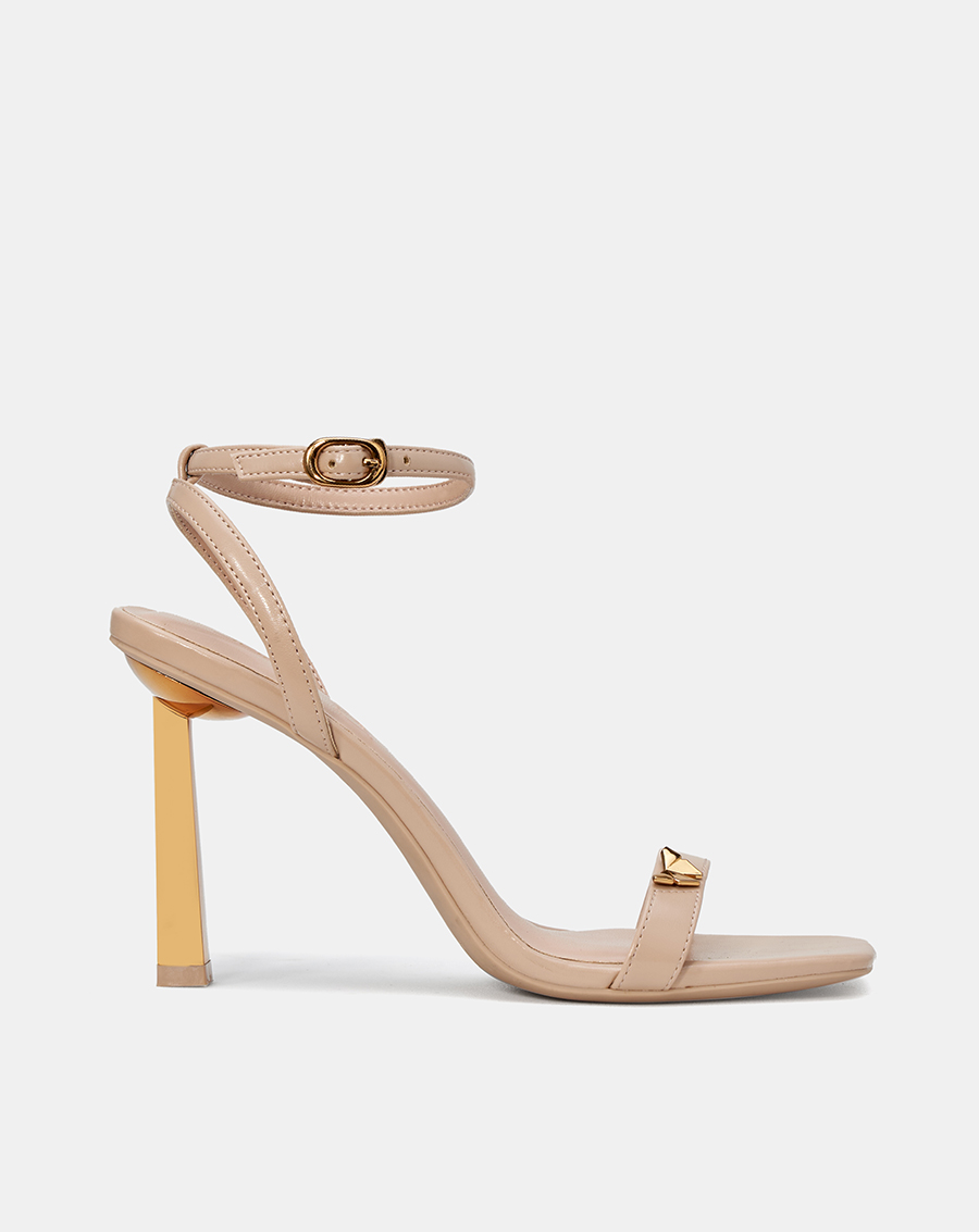 Giày Sandal Mũi Vuông Trang Trí Khóa Bướm - Image 1