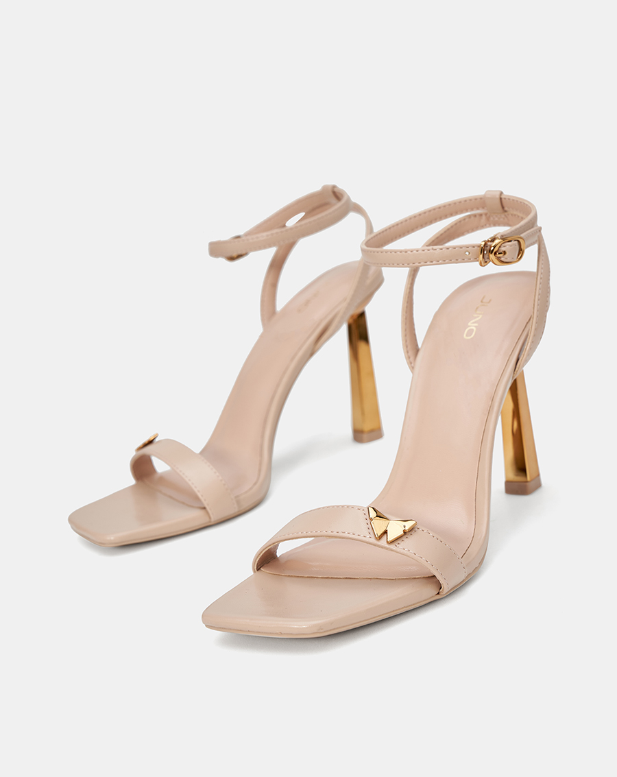 Giày Sandal Mũi Vuông Trang Trí Khóa Bướm - Image 3