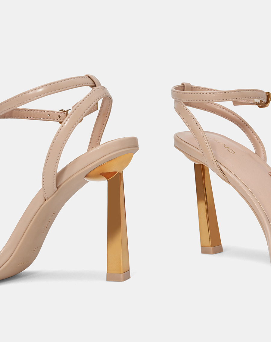 Giày Sandal Mũi Vuông Trang Trí Khóa Bướm - Image 4