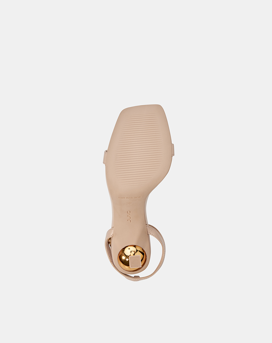 Giày Sandal Mũi Vuông Trang Trí Khóa Bướm - Image 7