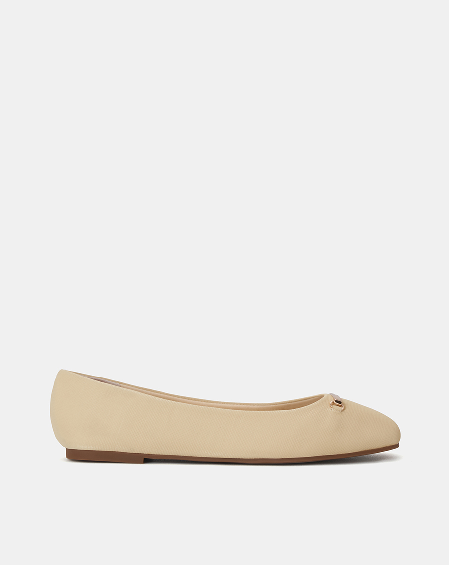 Giày Búp Bê Ballerina Đính Khóa Trang Trí - Image 1