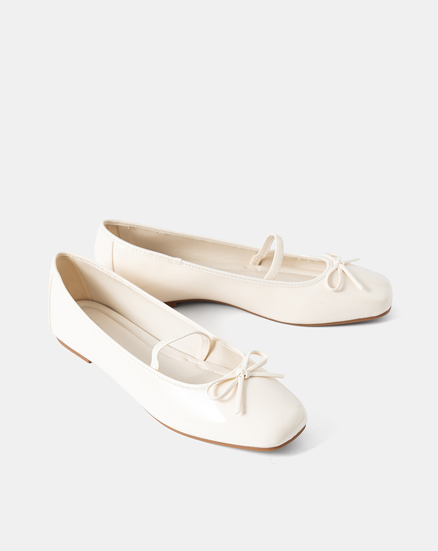 Giày Búp Bê Phối Nơ Trang Trí - Image 7