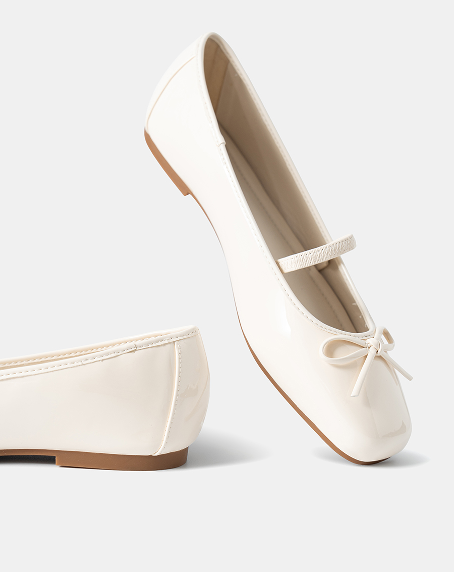 Giày Búp Bê Phối Nơ Trang Trí - Image 4