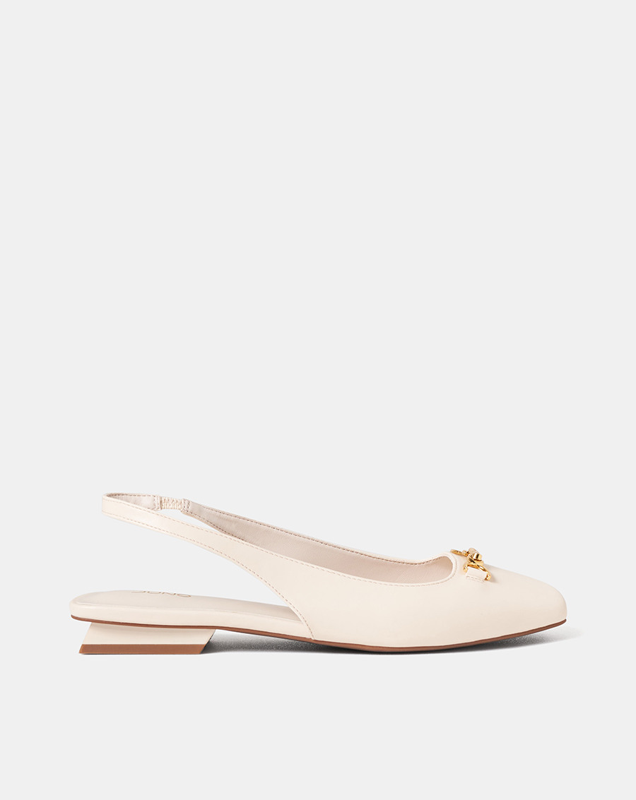 Giày Búp Bê Slingback Khoá Trang Trí Juno - Image 1