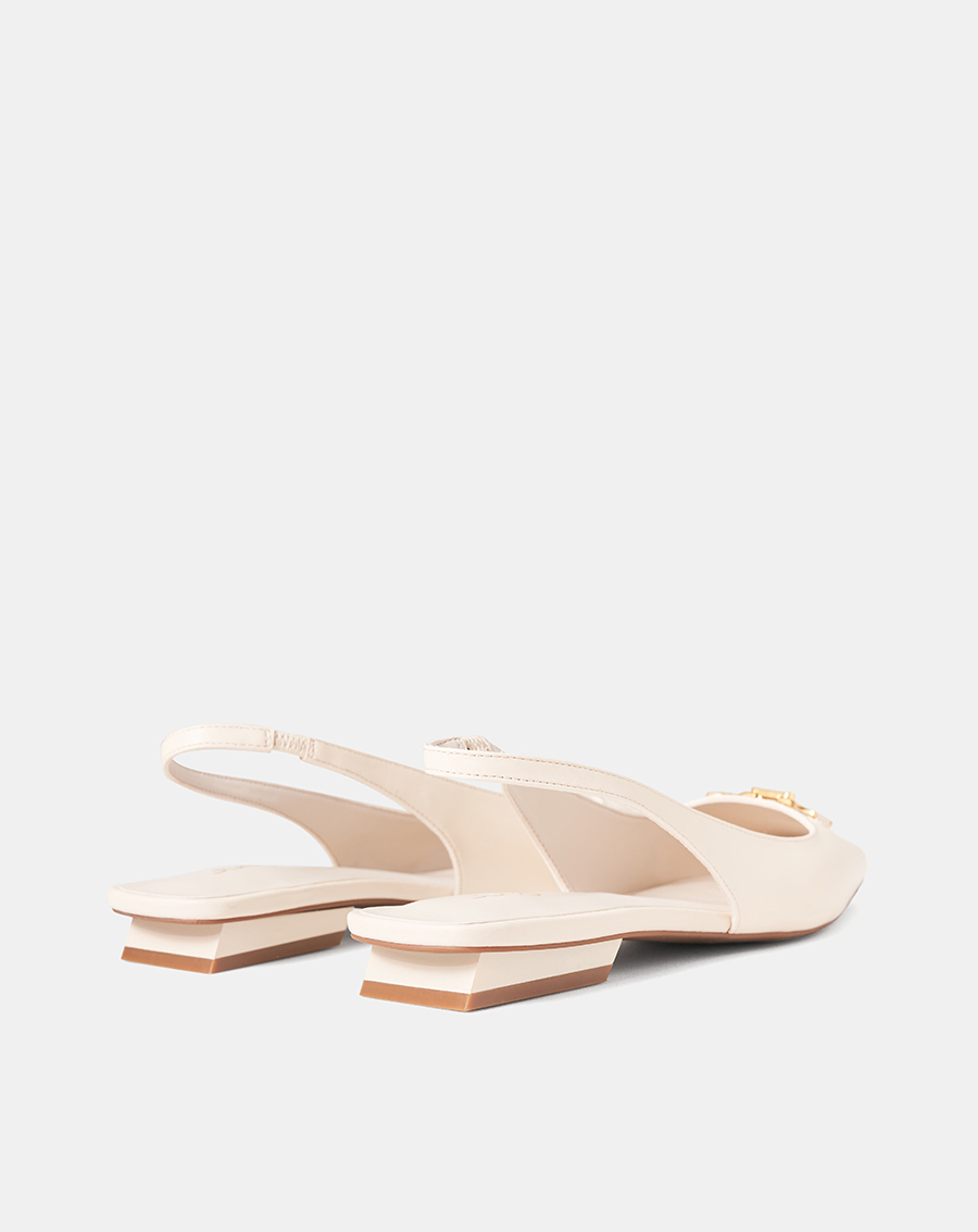 Giày Búp Bê Slingback Khoá Trang Trí Juno - Image 4