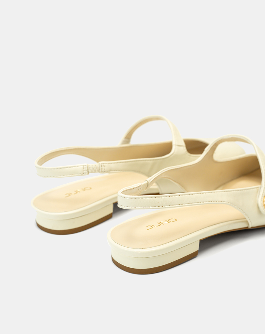 Giày Búp Bê Slingback Mũi Tròn - Image 2