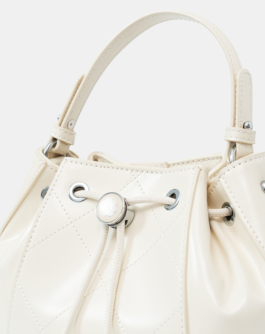 Balo Rút Dây Chần Chỉ Hoạ Tiết Quả Trám - Image 4