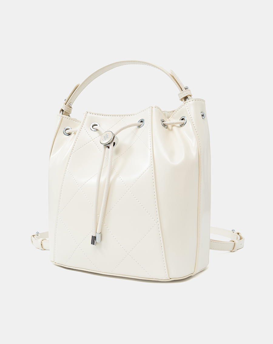 Balo Rút Dây Chần Chỉ Hoạ Tiết Quả Trám - Image 5