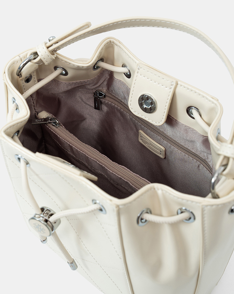 Balo Rút Dây Chần Chỉ Hoạ Tiết Quả Trám - Image 8