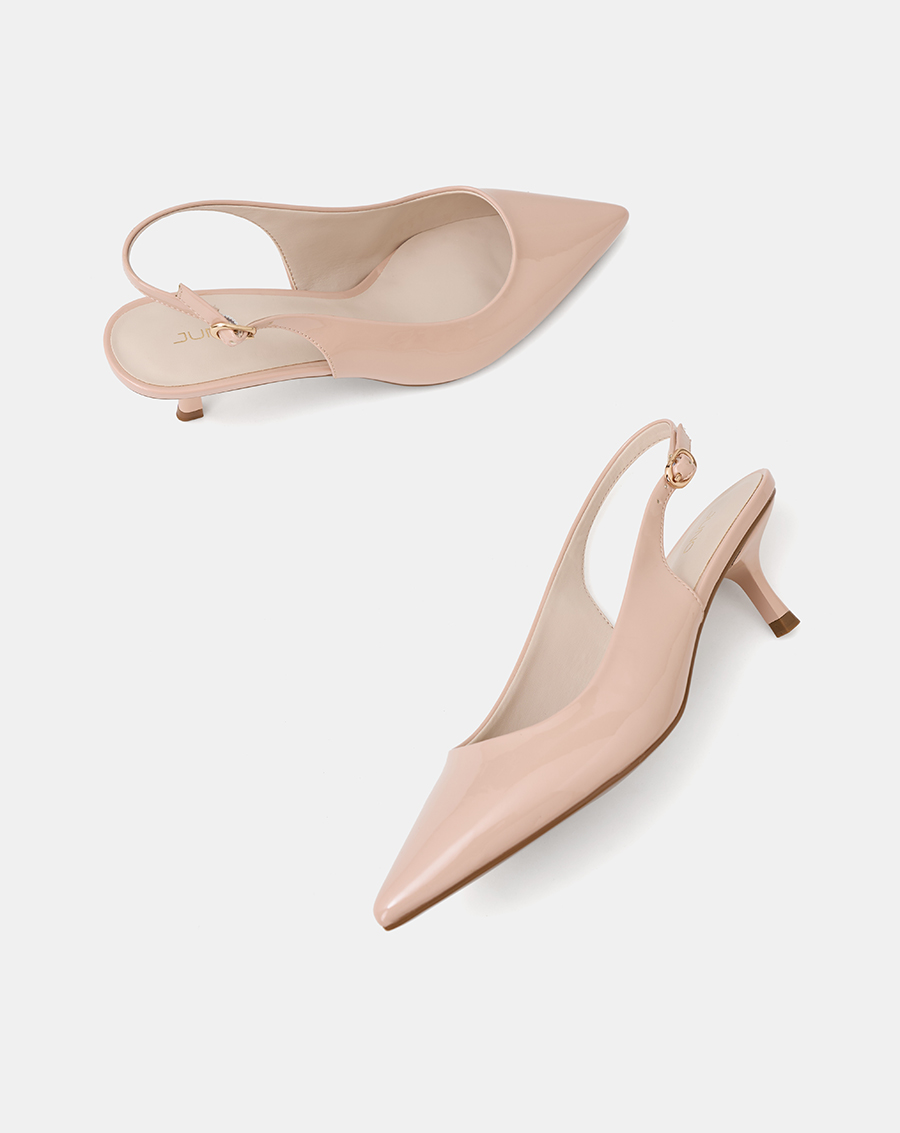 Giày Cao Gót Slingback Mũi Nhọn - Image 4