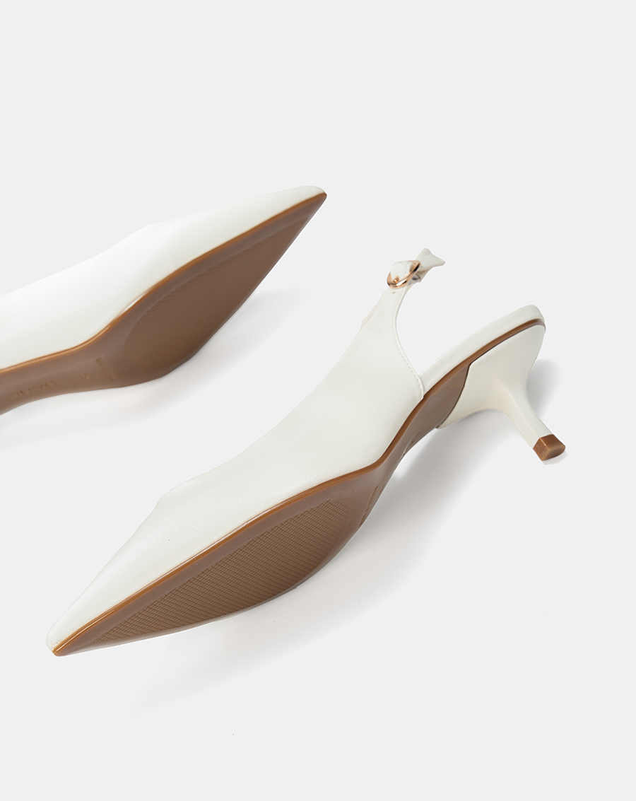 Giày Cao Gót Slingback Pump Tối Giản - Image 4