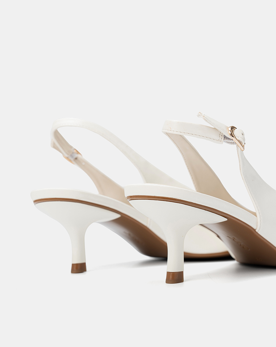 Giày Cao Gót Slingback Pump Tối Giản - Image 5