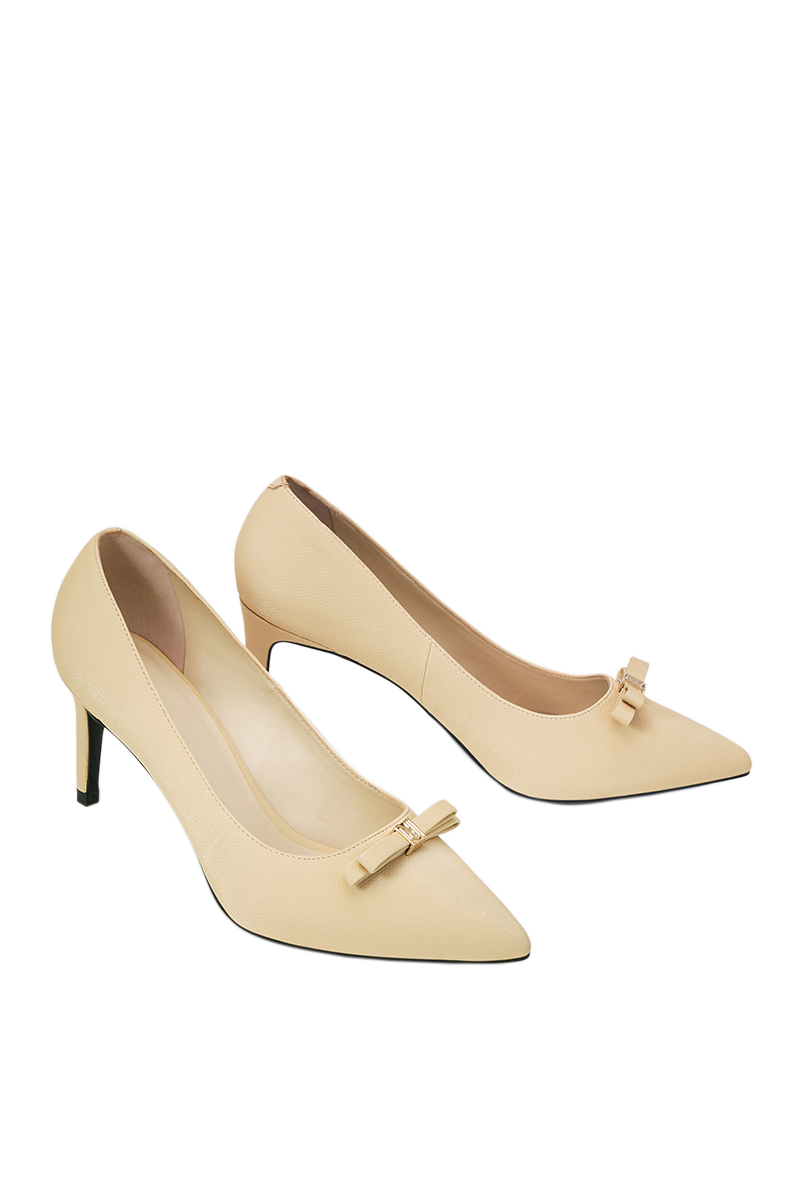 Giày Cao Gót Pump Trang Trí Nơ Cách Điệu - Image 9