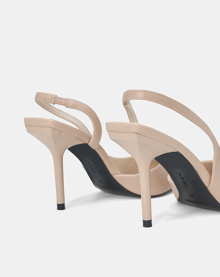 Giày Cao Gót Slingback Gót Thanh - Image 3