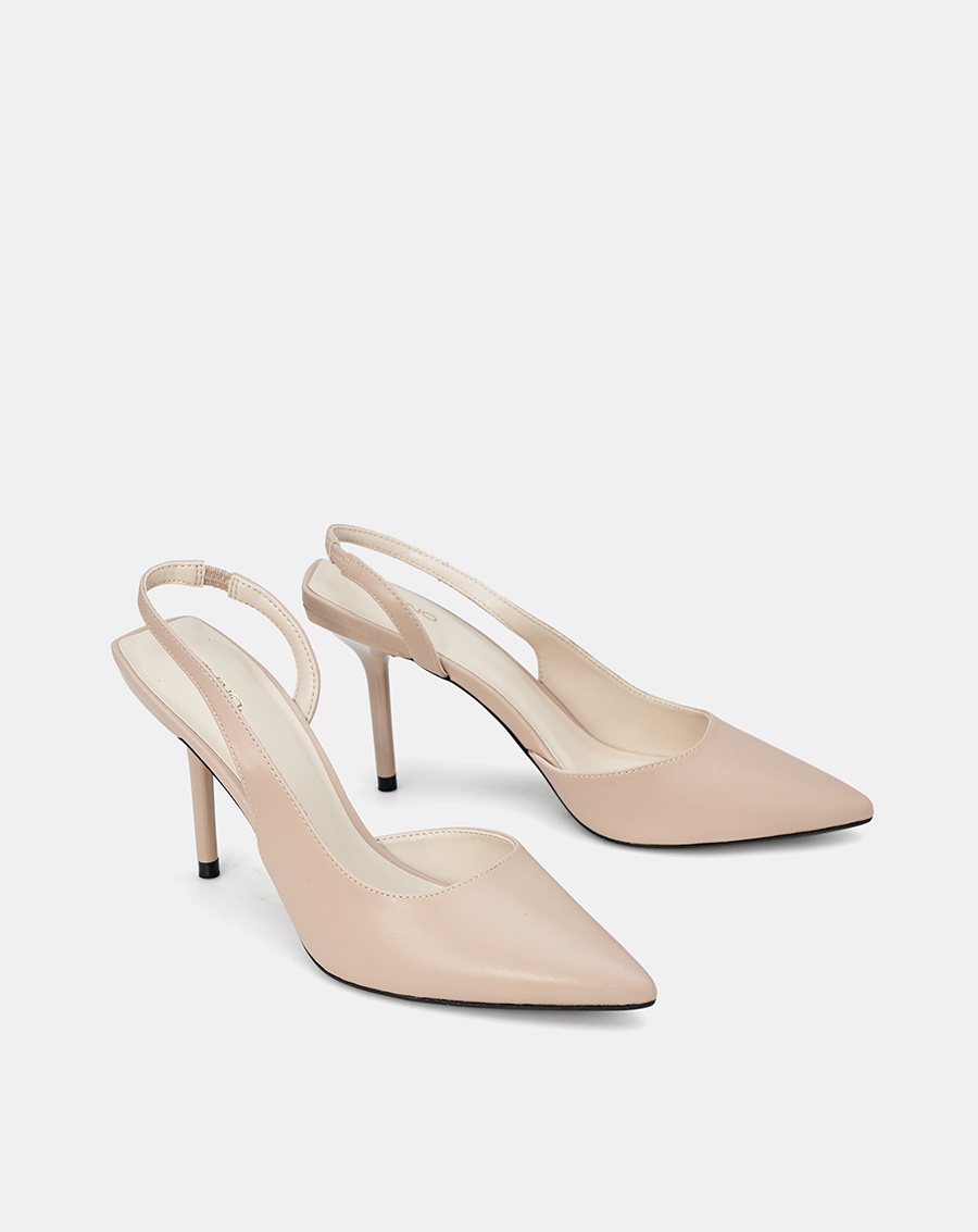 Giày Cao Gót Slingback Gót Thanh - Image 5