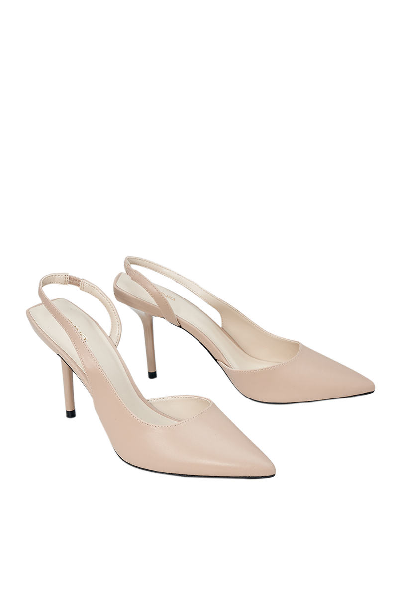 Giày Cao Gót Slingback Gót Thanh - Image 7