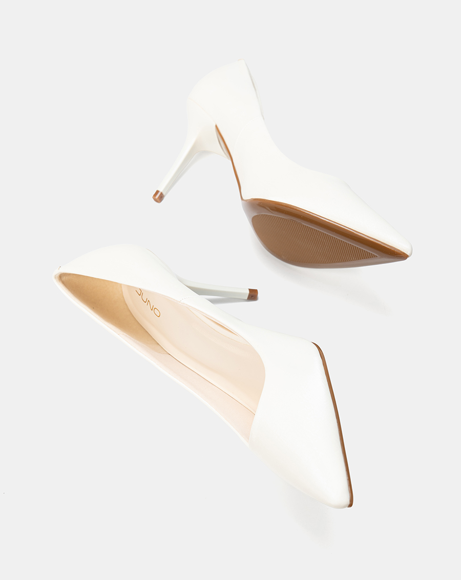 Giày Cao Gót Pump Gót Thanh Tối Giản - Image 4