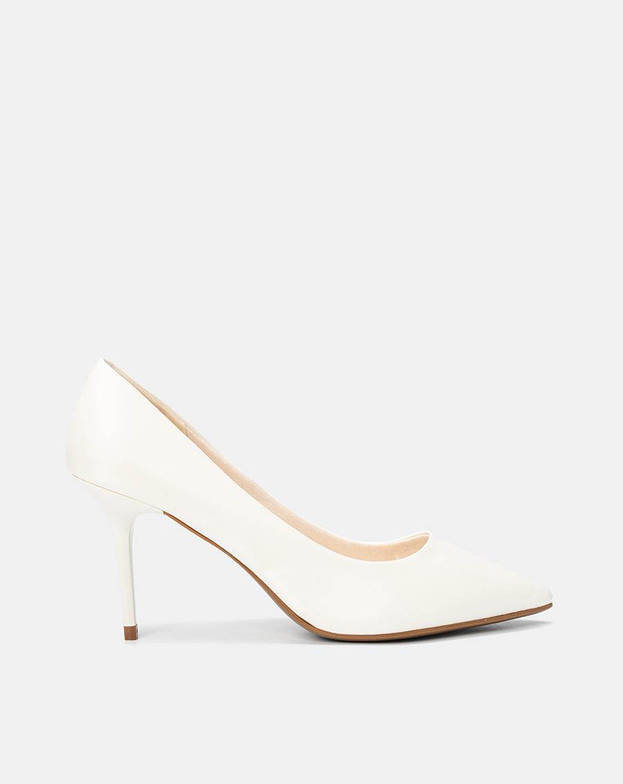 Giày Cao Gót Pump Gót Thanh Tối Giản - Image 1