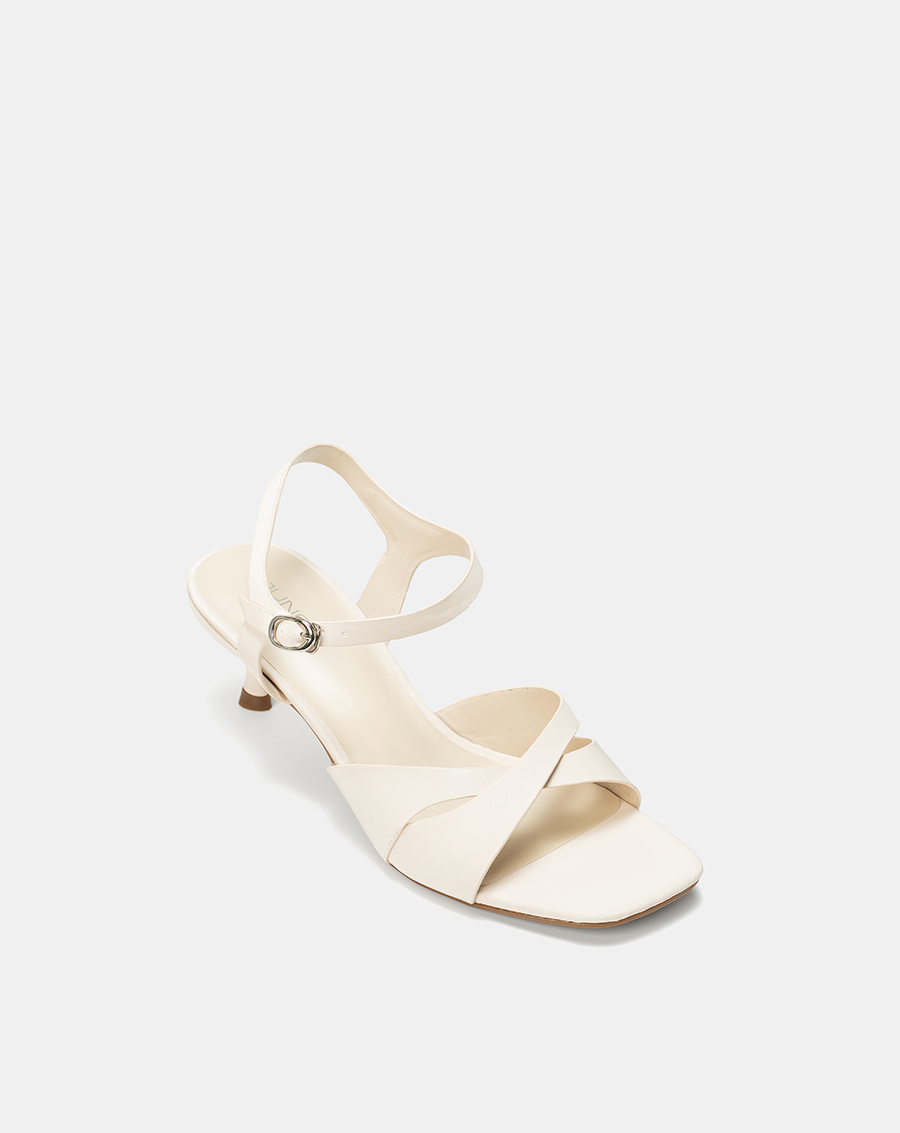 Giày Sandal Gót Nhọn Đắp Quai Chéo - Image 6