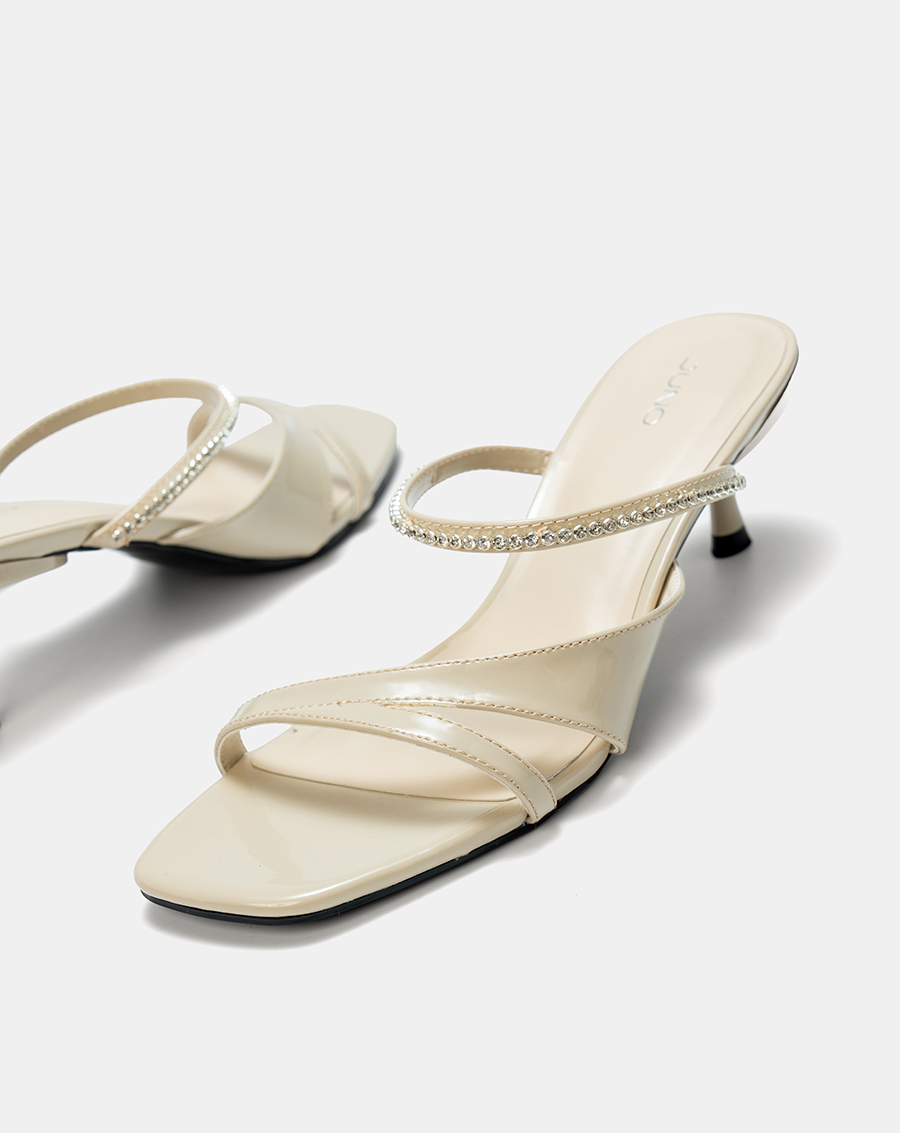 Giày Sandal Mules Phối Dây Trang Trí - Image 2