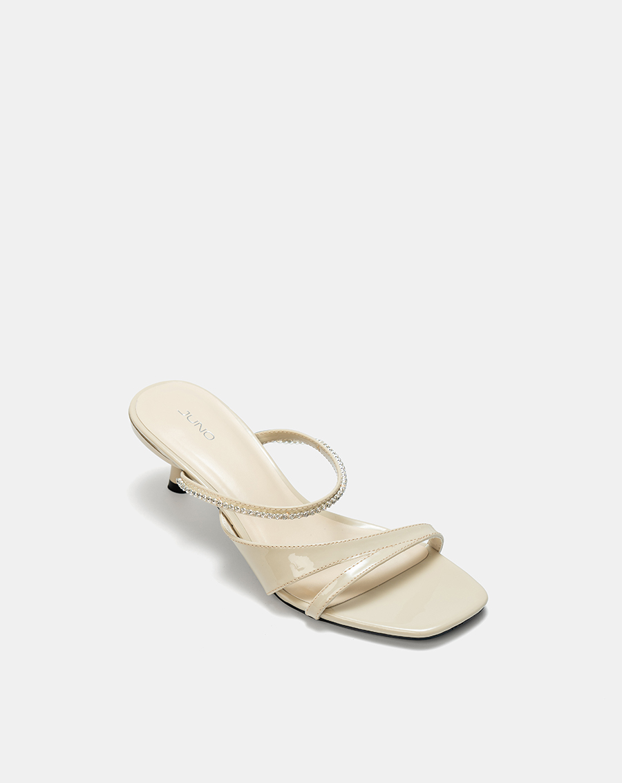 Giày Sandal Mules Phối Dây Trang Trí - Image 4