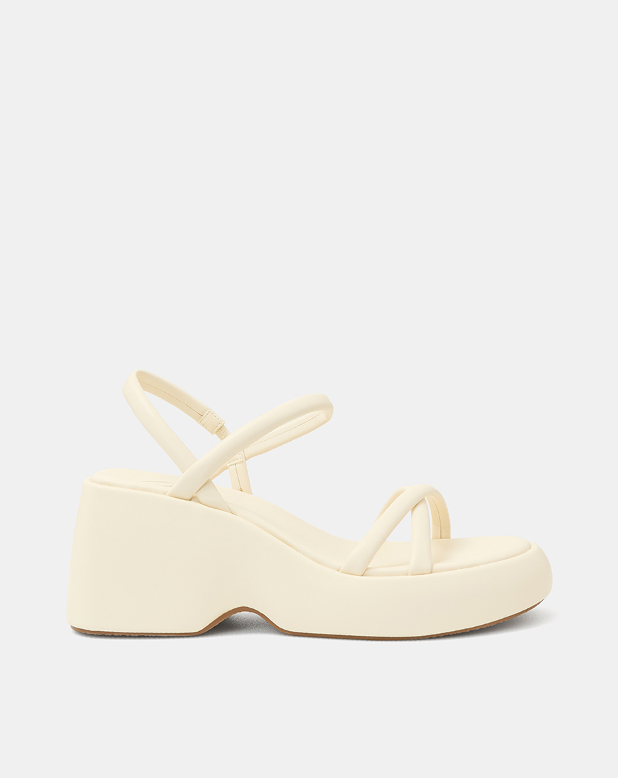 Giày Sandal Đế Xuồng Quai Dây - Image 1